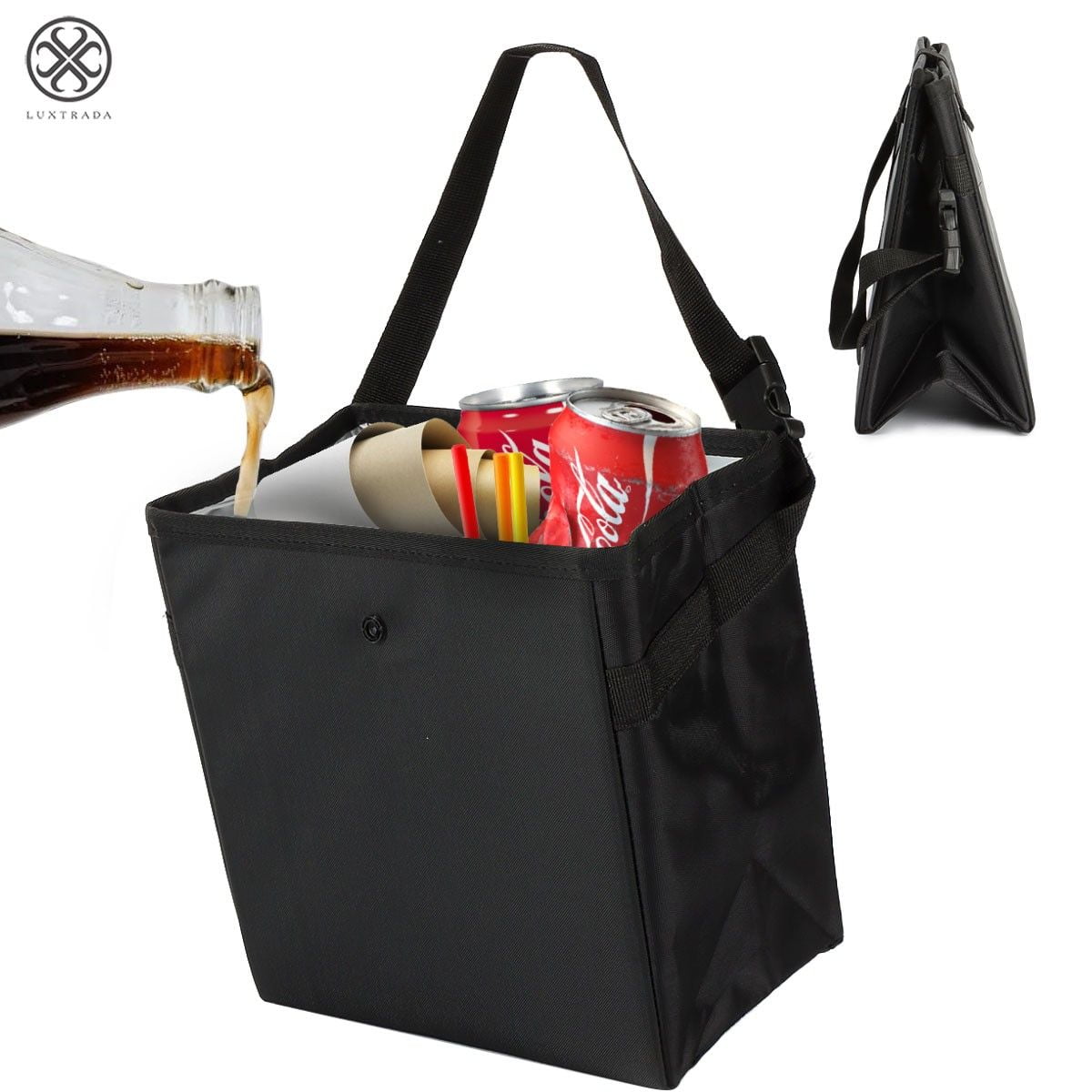 Luxtrada Car Trash Can Hanging for Headrest, Extra Large Waterproof