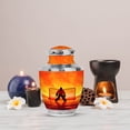 thumbnail image 5 of MUKTIVE Ice Hockey Burial Urn for Human Ashes Men & Women, Orange Urns for Cremation, Large Decorative Urns for Female, Burial Cremains Ash Holder, 10 Inch, 5 of 7