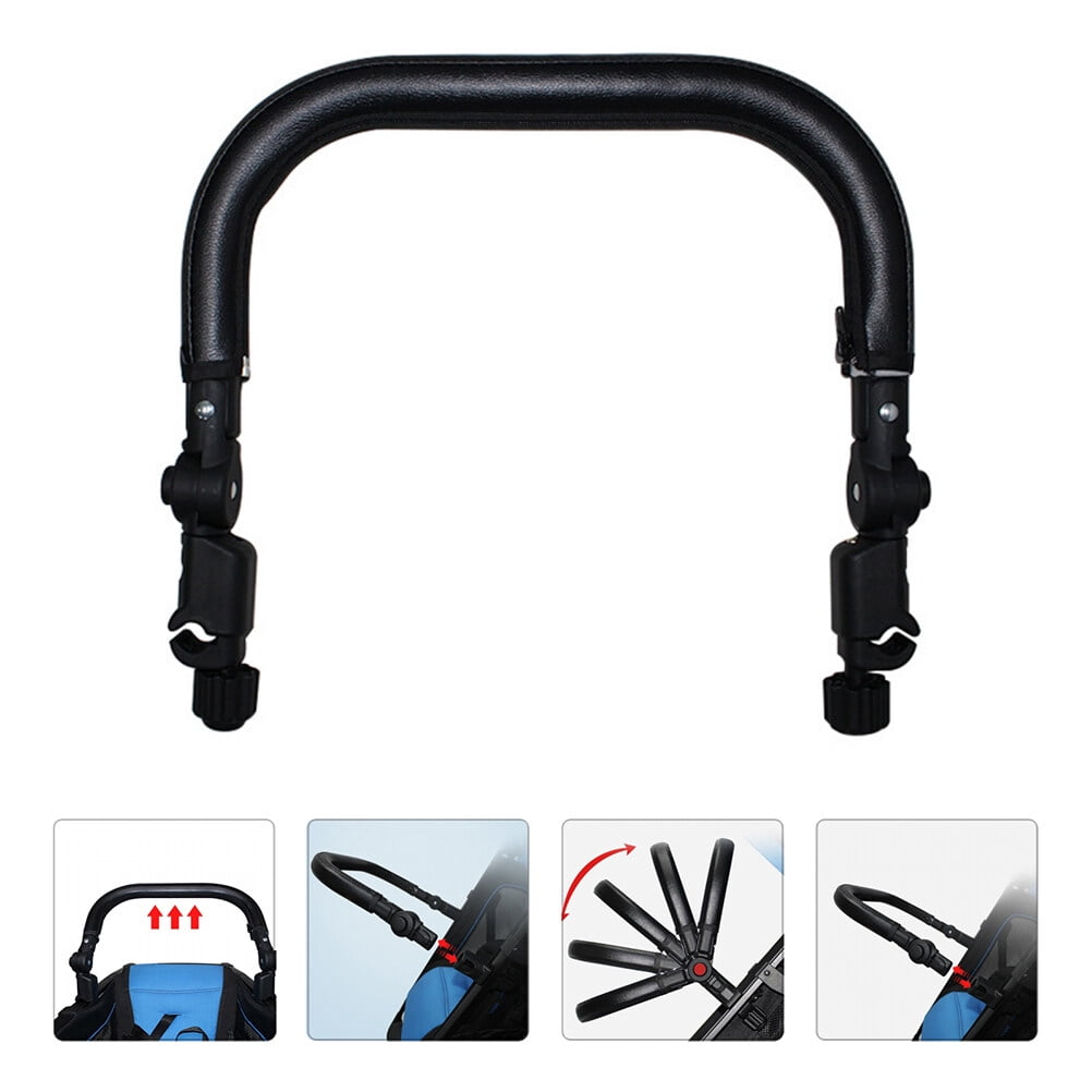 Replacement Stroller Bumper Handle Adjustable Detachable Baby Stroller Bar