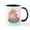 White/Black Inside, variant on CafePress - Makin Bacon Pigs Mug - 11 oz Ceramic Mug - Novelty Coffee Tea Cup