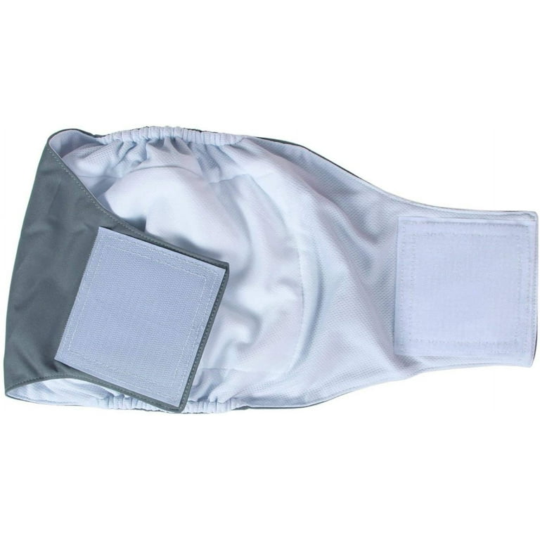 Teamoy Reusable Wrap Diapers for Male Dogs Washable Puppy Belly