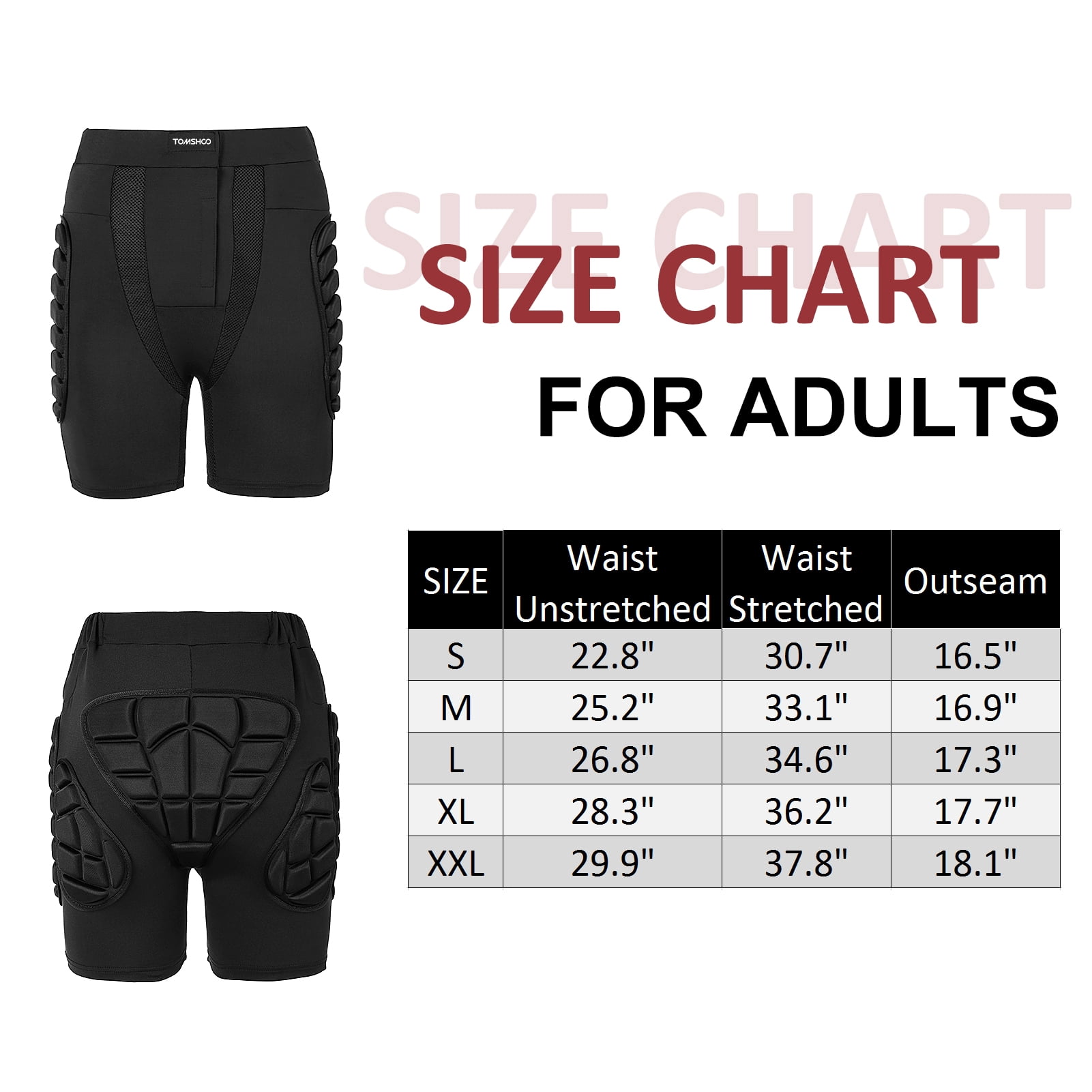 Short Rembourré Protection Fesses Et Hanches Enfant - Coussinets Patinage, Ski Et Sports - Confort Et Sécurité