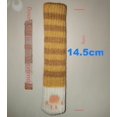 thumbnail image 4 of Funda para pies de mesa y silla, de lana tejida, con forma de gato, para proteger los pies de las sillas, antideslizante, resistente al desgaste, de silicona, 4 of 5