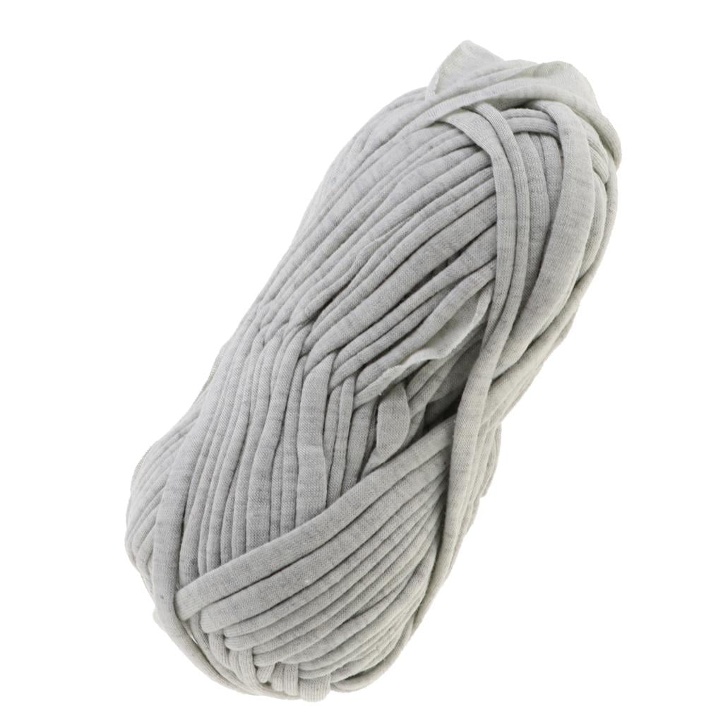 Soft Polyester Cloth T-Shirt Yarn Elastic Knitting Fabric for Bags DIY 