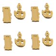 thumbnail image 2 of Casa de muñecas perfke Accesorios de Hardware 1/12 escala, 2 of 9
