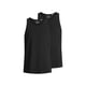 thumbnail image 3 of Jack & Jones Camiseta de tirantes para Hombre, Pack de 4 - JACBASIC TANKTOP, liso, algodón Negro/blanco M (Medium), 3 of 7