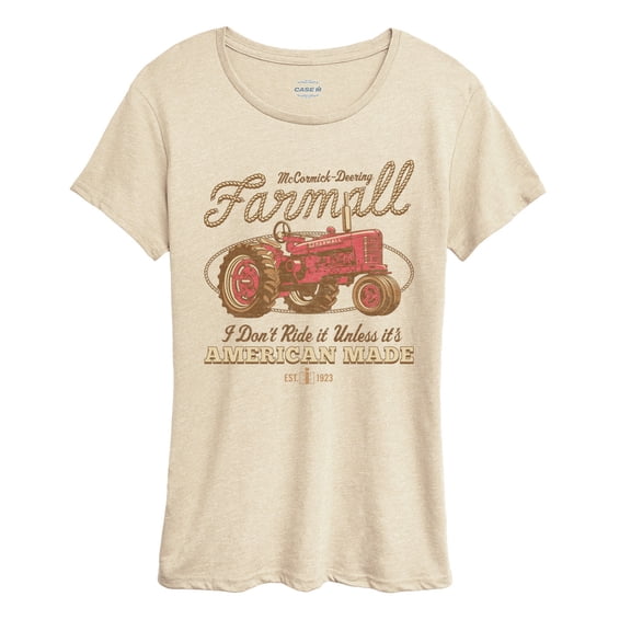 Case IH - Western Farmall American Made Women's Short Sleeve Graphic T-Shirt