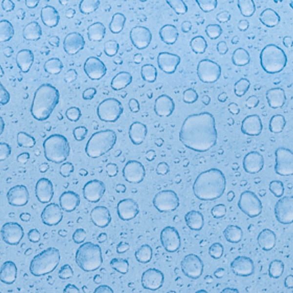 d-c-fix Self-Adhesive Privacy Glass Window Film Transparent Rain Drops Blue 