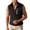 #03 Black 【Mix & Match: Choose Your Favorites】, variant on Men's Solid Color Sleeveless Stand Up Collar Zipper Cardigan Jacket | Tech Packable Vest | Stand-Up Collar, Sleeveless, Zip Front, Multiple Pockets, Nylon Spandex | Zenithor,Black M