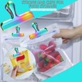 thumbnail image 4 of EcoNesxp Food clips, stainless steel bag clips in various sizes, can tightly seal potato chips, coffee, bread, cereal bag clips, 8 pieces, stainless steel bag clips, strong snack clips, 4 of 5