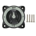 thumbnail image 1 of Battery Selector Switch,500A Marine Battery Disconnect Battery Disconnect Switch Marine Battery Cut Off Switch Exceptional Value, 1 of 14
