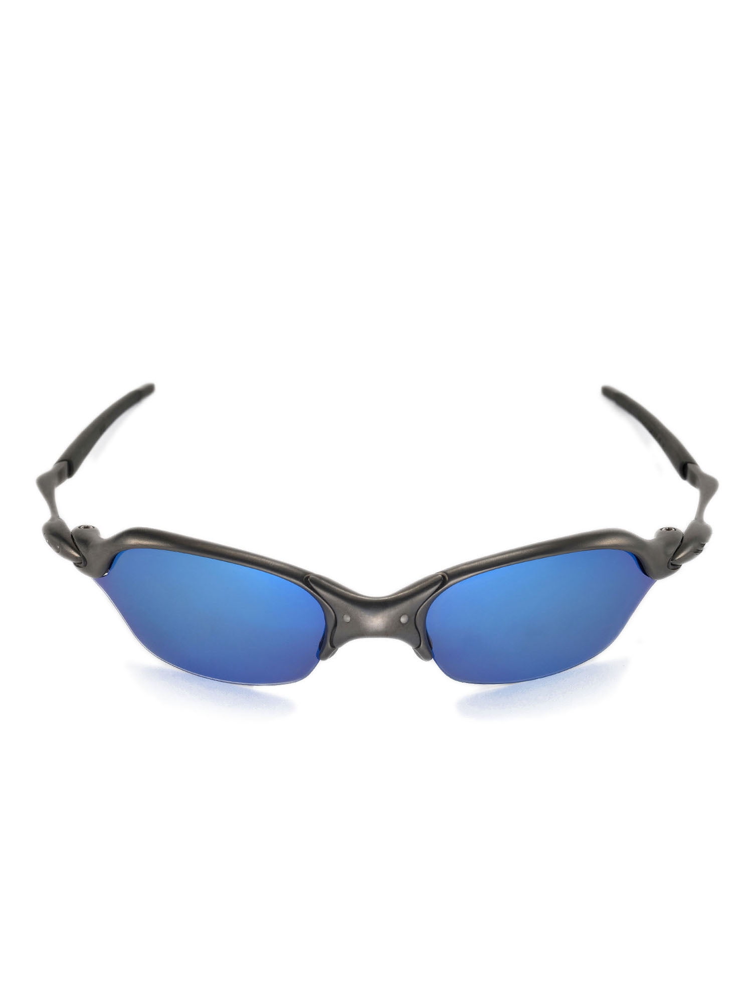 Walleva Lentes de reposição para óculos de sol Oakley Juliet – Várias  opções disponíveis (Ice Blue)