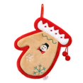 thumbnail image 2 of D-GROEE Coral Fleece Hand Towel Christmas Hand Towel Cute Santa Tree Bell Glove Snowman Elk Soft Thick Coral Fleece Hanging Loop Quick Drying Super Absorbent, 2 of 7