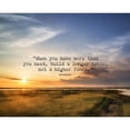 thumbnail image 3 of ArtsyQuotes 24x20 Black Modern Framed Museum Art Print Titled - Artsy Quotes Quote: Build a Longer Table, 3 of 5