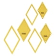 thumbnail image 4 of Traceease Rhombus Quilting Template Stencils Set Of 3, 3"/4"/5" inches DIY Sewing Quilt patchwork templates for Quilting-GS, 4 of 6