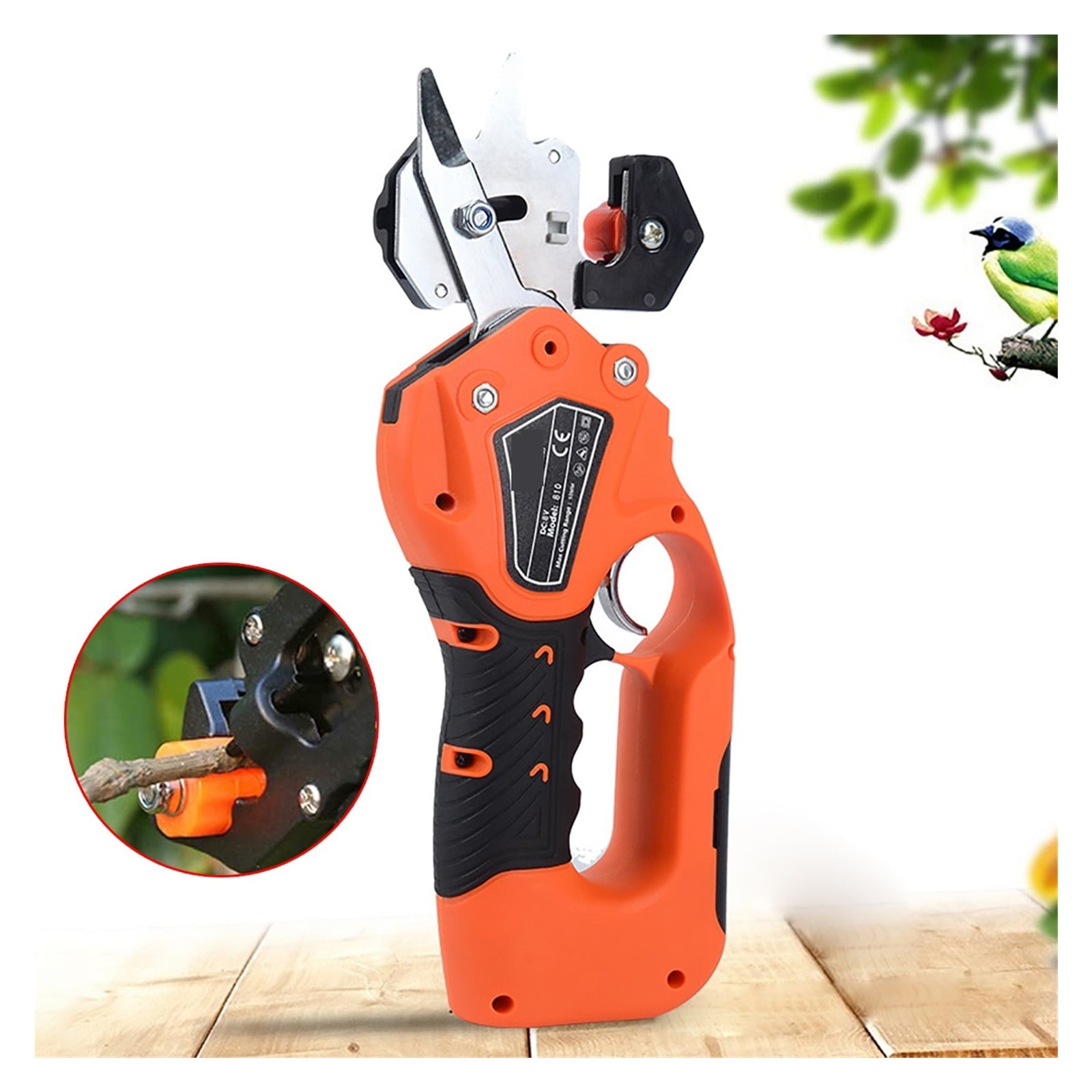 Electric Grafting Machine With LCD Display Fruit Tree Seedling Pruning Shears Gardening Tool Grafting Pruning