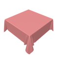 thumbnail image 6 of Tchckioa Dusty Rose Tablecloth for Restaurant Decor,54x54 Inch Square Stain Proof Table Cloth Cover, 6 of 6