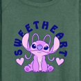 thumbnail image 3 of Lilo & Stitch - Angel Sweetheart - Women's Lightweight French Terry Long Sleeve Shirt, 3 of 5
