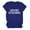 Blue, variant on Njagoc3 Women’s Letter Print Crewneck Short Sleeve Relaxed Fit Casual T-Shirt – Basic Wardrobe Essential