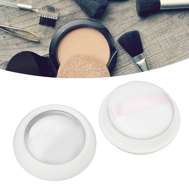 Travel Beauty Makeup Tool Loose Powder Container With Puff/Brush