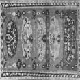 thumbnail image 1 of Ahgly Company Indoor Square Persian Gray Traditional Area Rugs, 4' Square, 1 of 1