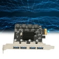 thumbnail image 4 of Carte Express PCI USB 3.0, Carte d'Extension PCI vers USB Large Compatible Alimentation Indépendante 2A pour la Maison, 4 of 7