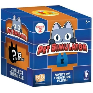 PET Simulator X - Mystery Pet Treasure Plush w/ Name Tag (One Randomized  Collectible, Series 1) [Includes DLC]