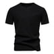 thumbnail image 2 of pstuiky camisetas para hombre, Camiseta de manga corta con cuello redondo y estampado liso para hombre camisas casuales para hombre xxl, 2 of 7