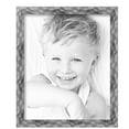 thumbnail image 2 of ArtToFrames 14" x 17" Hammered Steel Metallic Picture Frame, 14x17 inch Silver Wood Poster Frame (WOM-5264),  Pack, 2 of 7