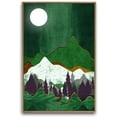 thumbnail image 3 of IDEA4WALL Framed Canvas Prints Wall Art Abstract Mountain Nature Scenery Landscape Artwork for Living Room Decoration, 16x24 inches, 3 of 4