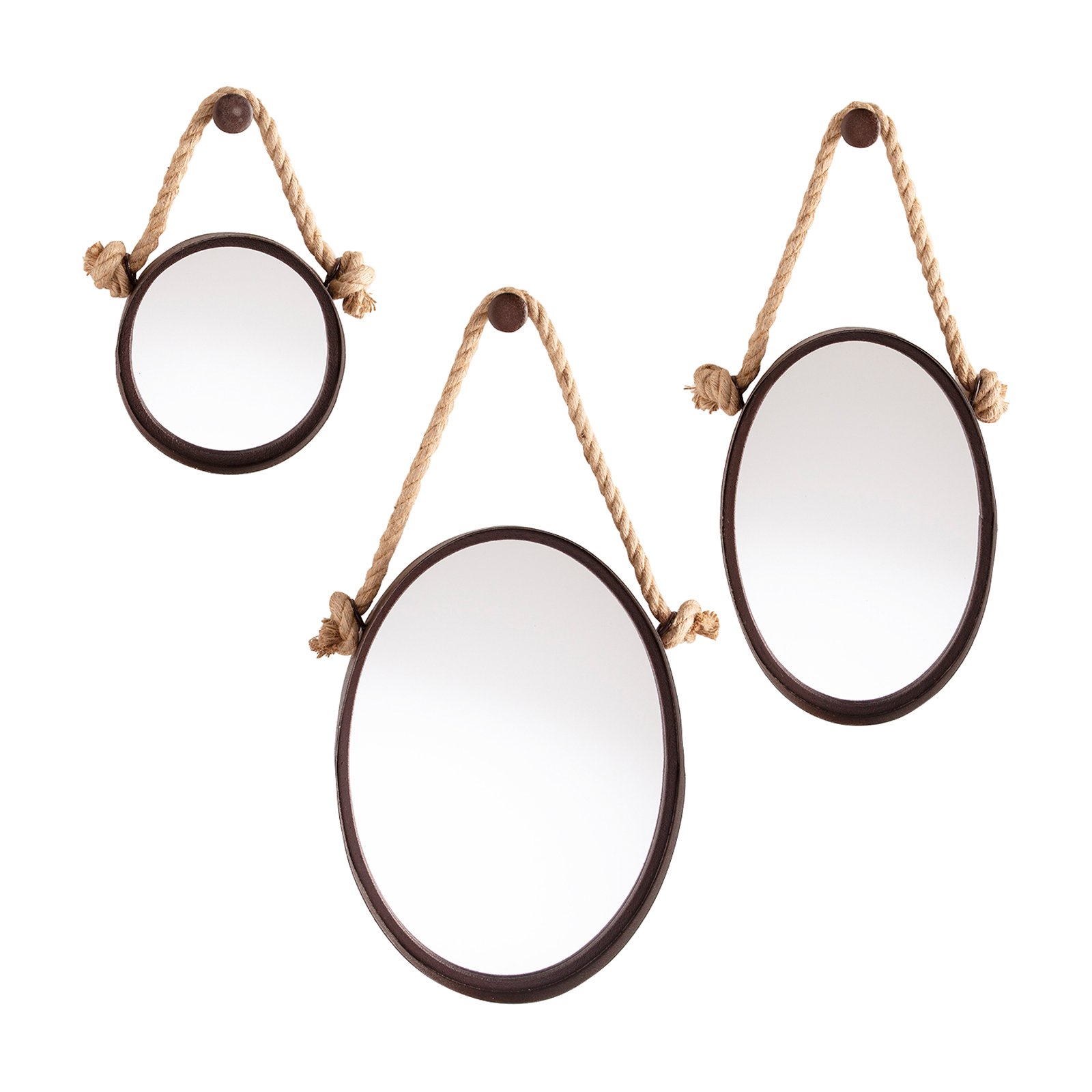 Southern Enterprises Melissa Hanging Wall Mirrors Set of 3
