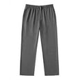 thumbnail image 3 of COOFANDY Men's Jersey Sweatpants Open Bottom Casual Cotton Pants Lightweight Loose Fit Trouser with Pockets, 3 of 10