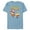 Ocean Blue, variant on Disney Junior SuperKitties Sparks and Buddy Furball Blitz! - Short Sleeve Blended T-Shirt for Adults - Customized-Black