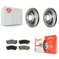 thumbnail image 1 of Transit Auto Front Disc Brake Rotors and Semi-Metallic Pads Kit for Car Mazda Protege Protege5 K8S-100281, 1 of 11