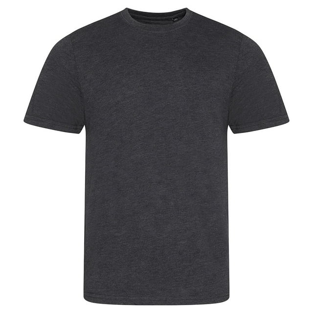 AWDis - Camiseta de mezcla triple para hombre (Gris Jaspeado)