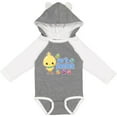 thumbnail image 3 of Inktastic My 1st Easter with Chick and Easter Eggs Boys Long Sleeve Baby Bodysuit, 3 of 5