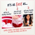 thumbnail image 4 of Single Serve Shaved Ice Machine with Stainless Steel Blades Retro Red Bestseling, 4 of 6