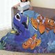 thumbnail image 3 of Manta de Buscando a Nemo, decoración de habitación, mantas de franela para sofá cama de 80 x 60 pulgadas, 3 of 6
