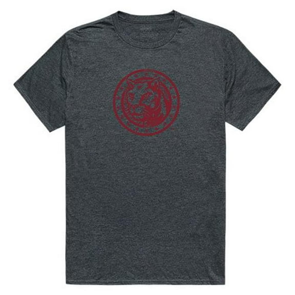 W Republic Apparel 519-115-E9C-02 College of Charleston Cinder Tee for Men, Heather Charcoal - Medium