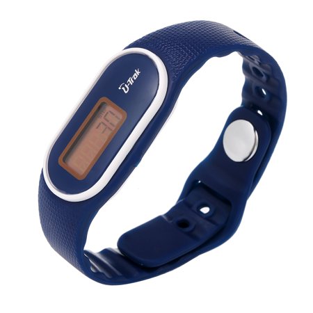 Digital LCD Silicone Pedometer Run Step Walking Distance Calorie Counter Wrist Women&Men Sport Fitness Watch (Best Walking Step Counter App)
