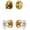 Lifetime Brass, variant on Grandeur 818002 Georgetown Solid Brass Single Cylinder Keyed Entry Knobset And Deadbolt
