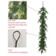 thumbnail image 3 of Decoración artificial de pino de cola de rata de cinco puntas, guirnalda de vegetación de 120 cm/pieza, guirnalda de pino realista, guirnalda de vegetación realista para fiestas, Navidad, ramas de, 3 of 6