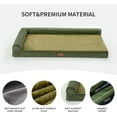 SheSpire Bolster Dog Bed for Extra Large Dogs, Memory Foam Orthopedic L
