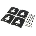 thumbnail image 1 of 4X Barra de Carga Ganchos para Riel de Caja de Camión Soporte de Amarre para 15-18 para Ford F250 Macarena Soportes de amarre para cama de camión, 1 of 8