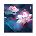 thumbnail image 1 of Cuadros Decorativos Kit completo de bordado de 11 quilates con estampado de punto de cruz de flor de loto DIY (szx2064) Likrtyny embutido en tela, 1 of 1