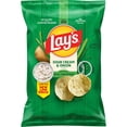 thumbnail image 2 of Lay’s Classic Potato Chips 8 oz + Lay’s Sour Cream & Onion Flavor Potato Chips 7.75 oz, Variety Pack with Bowl by OMA., 2 of 6