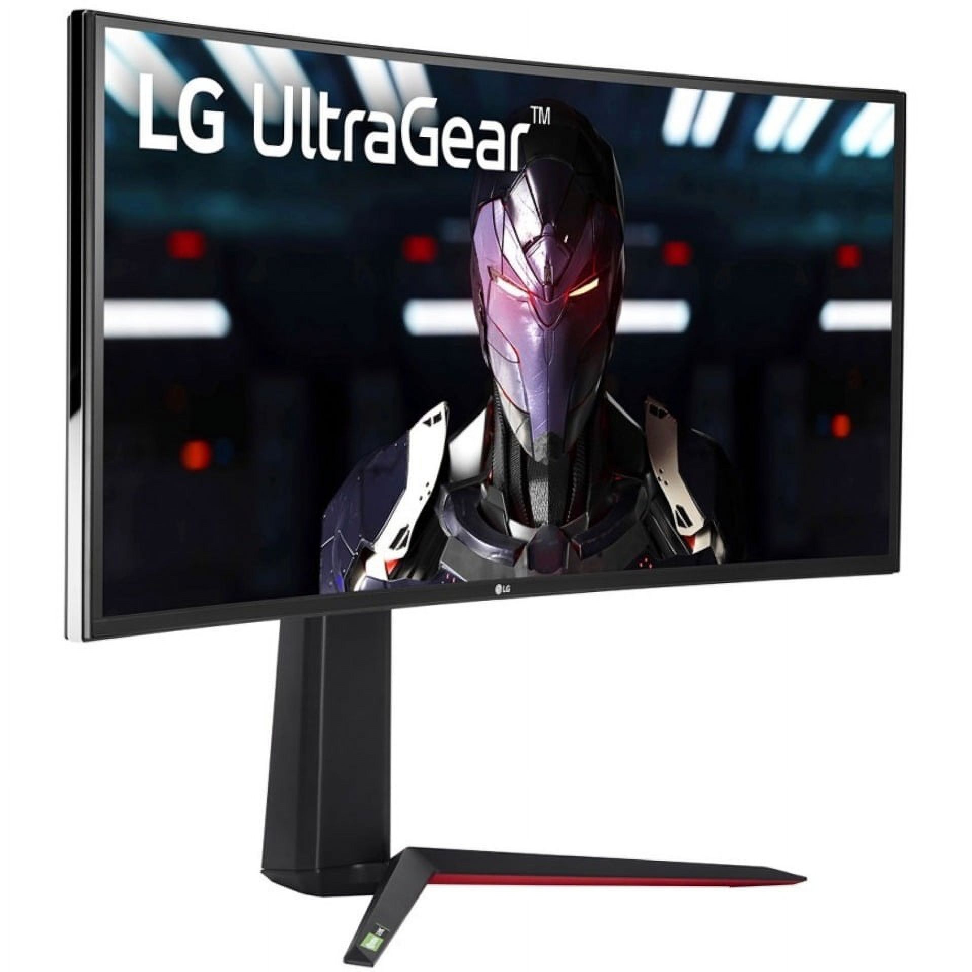 LG 34" UltraGear Quad HD 3440 x 1440 2K 160Hz (OC) 1ms 2xHDMI DisplayPort Radeon FreeSync 2 NVIDIA G-Sync Compatible USB 3.0 Hub Nano IPS Curved Gaming Monitor - 34GN850-B - image 5 of 12