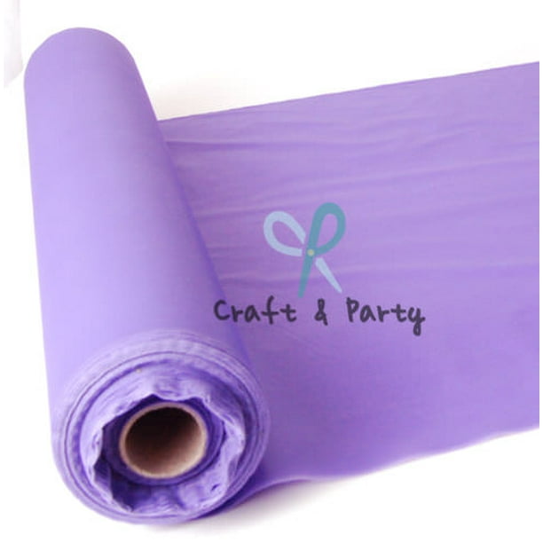 Lavender 100FT Plastic Buffet Banquet Roll Wedding Party Table Cover