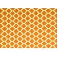thumbnail image 1 of Ahgly Company Machine Washable Indoor Rectangle Trellis Yellow Modern Area Rugs, 7' x 9', 1 of 4