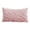 Pink, variant on Pillow Cover 20x16 Inch Rectangular Polyester Decorative Cushion Case for Sofa Living Room Bedroom Decor White